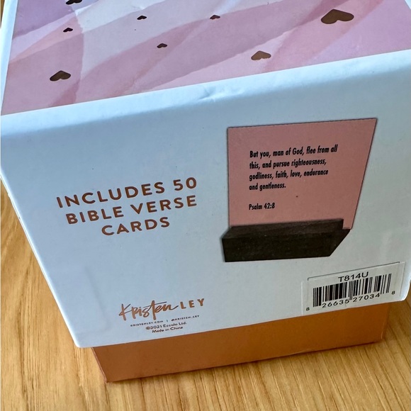 Inspirational Scripture Card Set with Stand - Picture 5 of 6